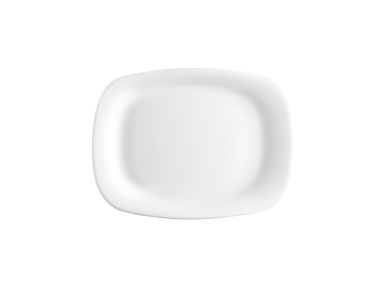 Bormioli Rocco Ραβιέρα Ορθογώνια Οπαλίνης Λευκή 18X21 BR03116530