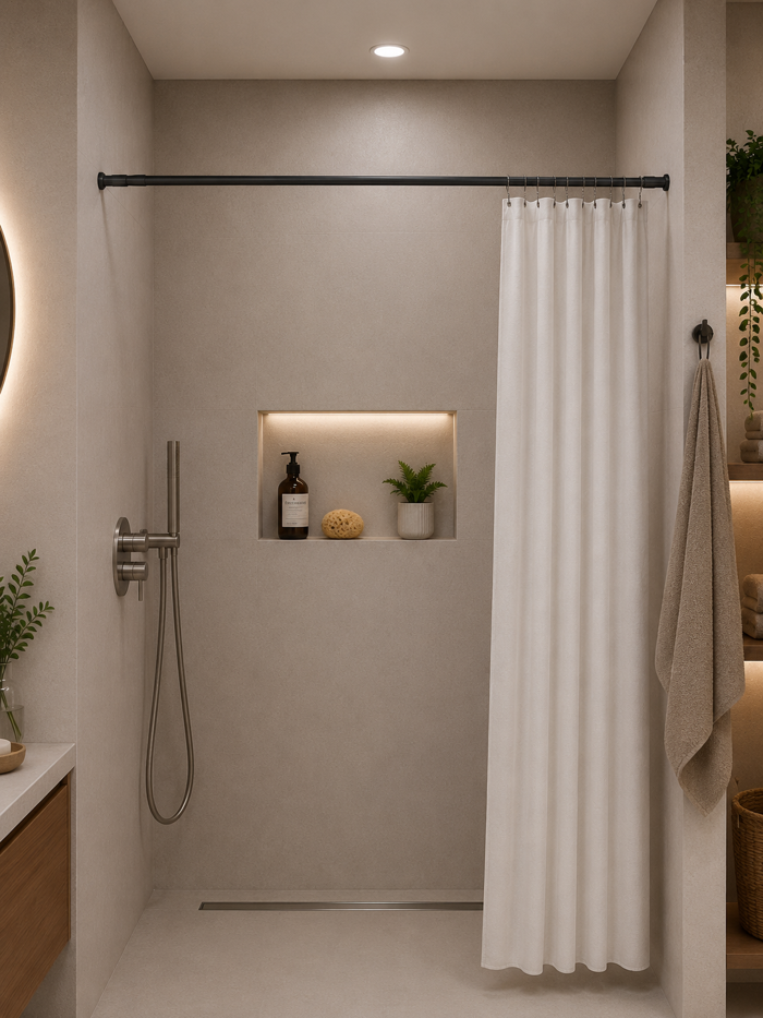 MRSHome 140-260 Ø22mm black braxionas baniou ptussomenos