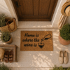 MRShome Pataki Eisodou 59x39cm ''Home is where the wine is''