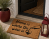 MRShome Pataki Eisodou 59x39cm ''Home is where the wine is''