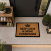 MRShome Pataki Eisodou 59x39cm ''KEEP CALM & DRINK CHAMPAGNE''