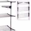 MRShome Aplostra 3 Epipedon Metalliki/PP me Rodakia 80x57x165cm