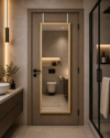 MRShome Kremastos Kathreptis ga Porta apo MDF 34x94cm Natural