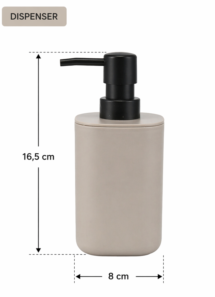 MRShome Set Baniou apo PP 3 Temaxion Brown