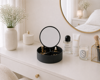 MRShome Kouti Apothikefsis PP me Kathrepti 14x5cm Black-3C