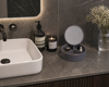 MRShome Kouti Apothikefsis PP me Kathrepti 14x5cm Cool Grey-10C