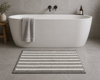 MRShome Pataki Baniou 60x40cm Ggri/Lefko