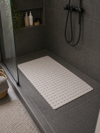 MRShome Antiolisthitiko Pataki apo TPE 69x39cm Warm Grey 2U