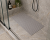 MRShome Antiolisthitiko Pataki apo TPE 69x39cm Cool Grey 5U