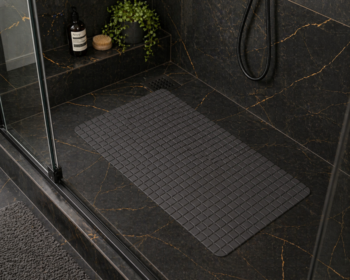 MRShome Antiolisthitiko Pataki apo TPE 69x39cm Black 7U