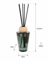 MRShome Aromatiko Xorou me Sticks 150ml Cedar Wood & Patchouli