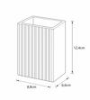 MRShome Potiri Odontobourtsas apo Bamboo 8.8x6.6x12.4cm