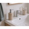 MRShome Doxeio Kremosapounou Stoneware 300ml 8x8x17cm Warm Grey 2U
