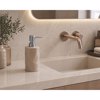 MRShome Doxeio Kremosapounou Stoneware 300ml 8x8x17cm Warm Grey 2U