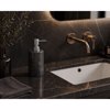MRShome Doxeio Kremosapounou Stoneware 300ml 8x8x17cm Black 6U