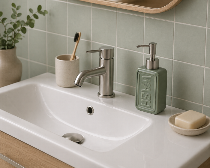 MRShome Doxeio Kremosapounou apo Dolomiti 300ml 8x5.5x18.2cm Green