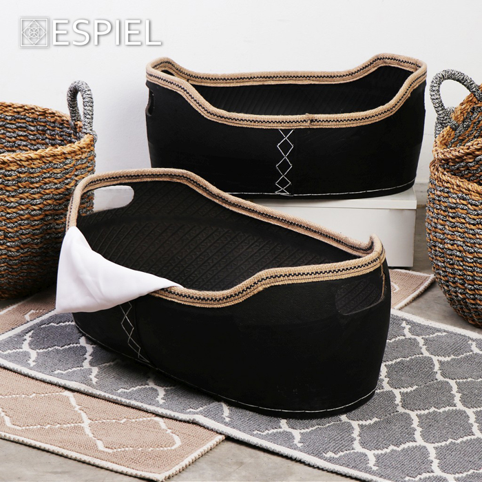 PERA GRI XALI 90% COTTON / 10% POLYESTER 140X200cm LAX224 ESPIEL