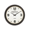 Liberta - Maison UNION Roloi Toixou Metalliko Mavro/Lefko/Kafe me Gyali F39x5.2cm 016741