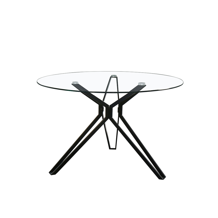 Liberta - Maison NOIR Trapezi Rotonta Diafano/Mavro F110x75cm 02-0325