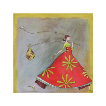 Liberta - Maison SOMNIA 7 Πίνακας Καμβάς με Πολύχρωμο Ξύλο 60x60x3.5cm 020559