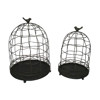 Liberta - Maison MIRTILE DECO Kloubi Metalliko Mavro F29.9x40.7cm 024132