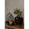 Liberta - Maison MIRTILE DECO Kloubi Metalliko Mavro F29.9x40.7cm 024132