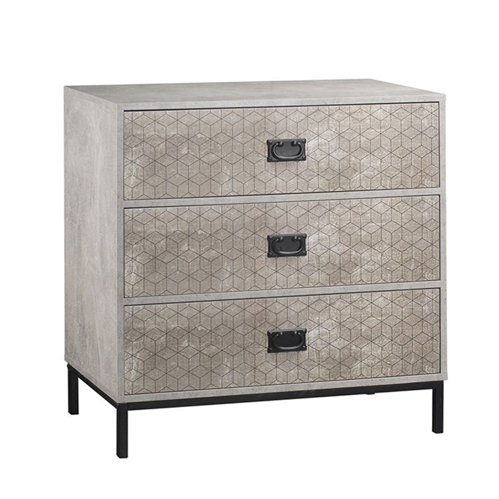 Liberta - Maison RUBIK Komota Cement Anoixto me Pattern me 3 Surtaria 80x40x80cm 09-0953