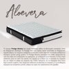 Liberta - Maison VISCO ALOE VERA ROLL PACK Stroma Lefko/Anthraki 160x200x28cm 09-1718