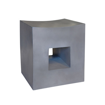 Liberta - Maison SQUARE Σκαμπό Cement 43x40x45cm 22-0125