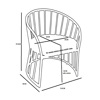 Liberta - Maison LEON Poluthrona Fusiki 72x63x76.5cm 22-0157
