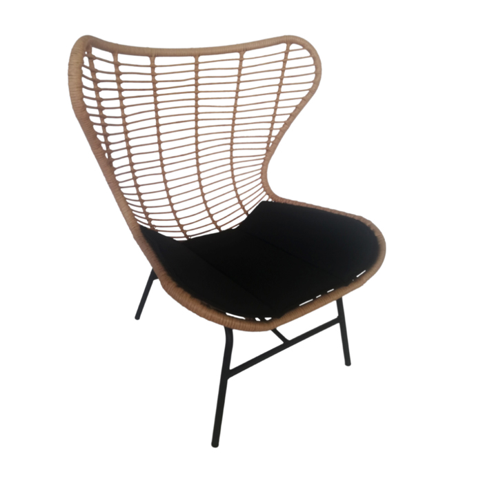 Liberta - Maison BUTTERFLY Poluthrona Fusiki/Mavri 89x78x106.5cm 22-0214