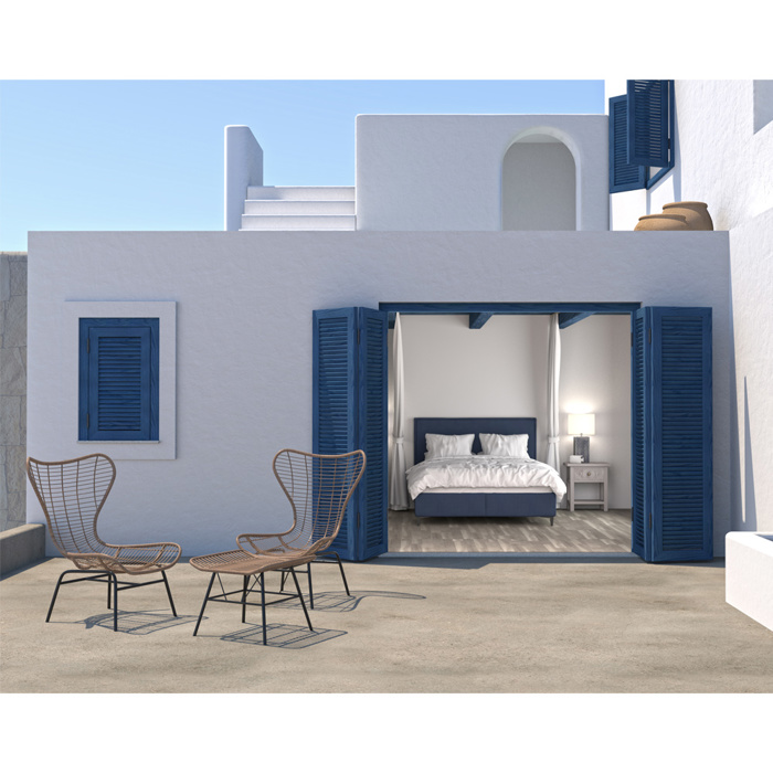 Liberta - Maison BUTTERFLY Poluthrona Fusiki/Mavri 89x78x106.5cm 22-0214