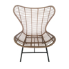 Liberta - Maison BUTTERFLY Poluthrona Fusiki/Mavri 89x78x106.5cm 22-0214