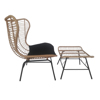 Liberta - Maison BUTTERFLY Poluthrona Fusiki/Mavri 89x78x106.5cm 22-0214