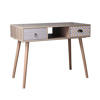 Liberta - Maison MUSTARD Konsola Sonoma me Pattern me 2 Surtaria 100x50x78cm 24-0580
