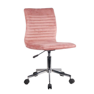 Liberta - Maison PEPPA Καρέκλα Γραφείου Dusty Pink 44x56.5x92cm 25-0469