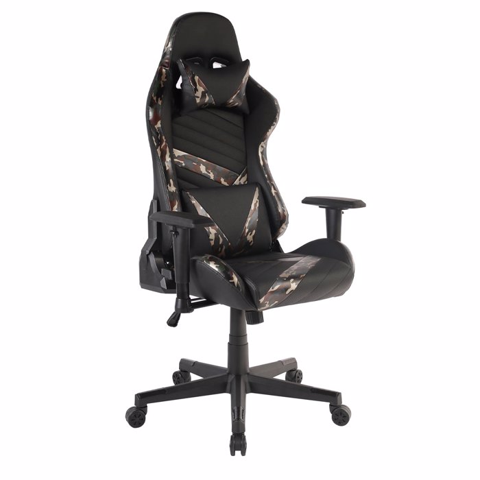 Liberta - Maison DYSKORD Gaming Karekla Gafeiou Mavri me Pattern 50x74x137cm 25-0710