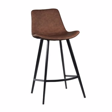 Liberta - Maison STITCHED Σκαμπό Bar Tabac 46.5x50.5x91.5cm 26-0035