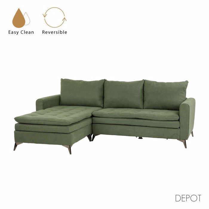 Liberta - Maison SCANDALO Kanapes Ladi me Anastrepsimi Gnia 265x188x99cm 71-0120