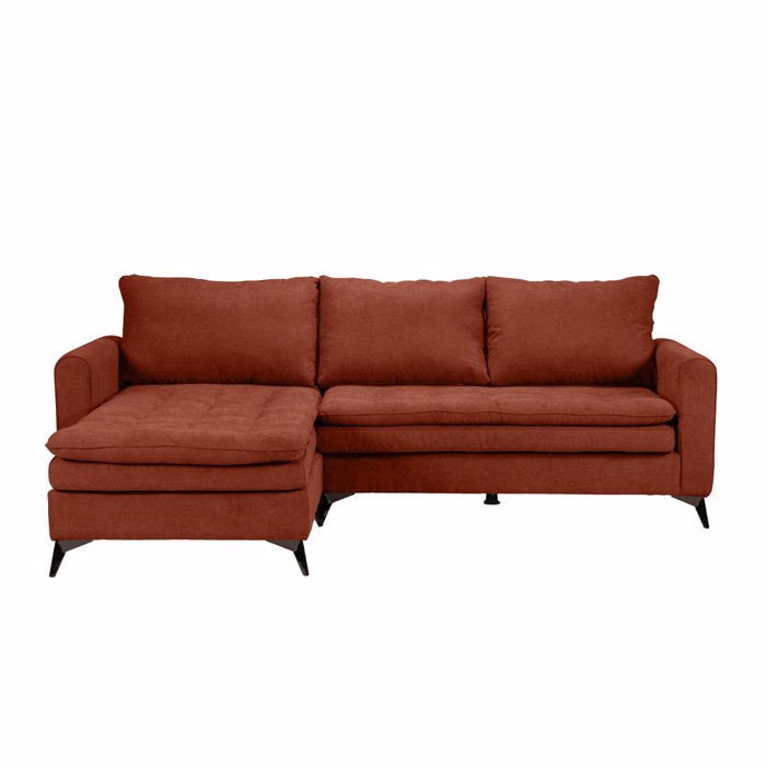 Liberta - Maison SCANDALO Kanapes Terracotta me Anastrepsimi Gnia 265x188x99cm 71-0122