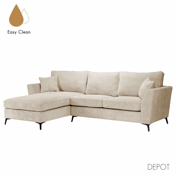 Liberta - Maison BOEL Kanapes Beige Aristeri Gnia 280x170x92cm 71-0126