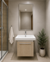 Kathreptis me Plaisio Alouminiou Chrome 100x2x50cm MRShome