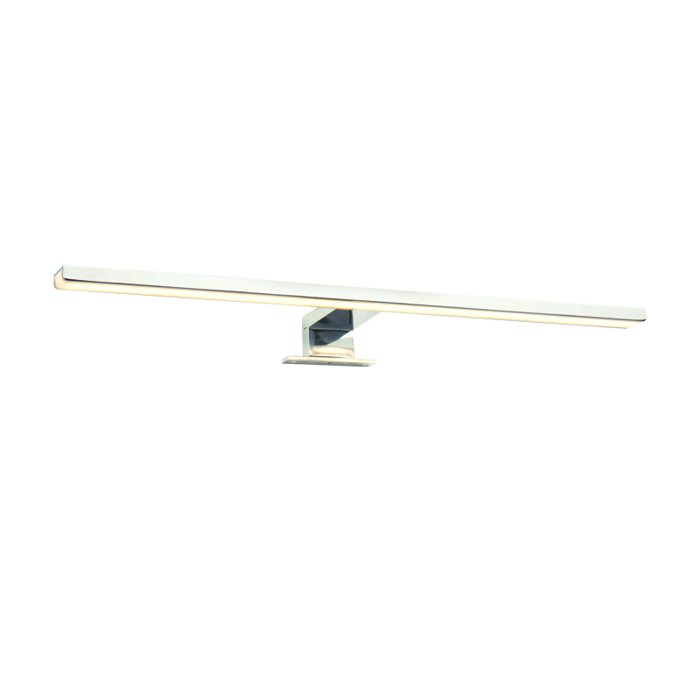 ACA Fotistiko Epiplou Baniou ''VOIR'' Metalliko Xromio me LED Thermo Lefko 50x10.5x4cm PN78LEDW50CH