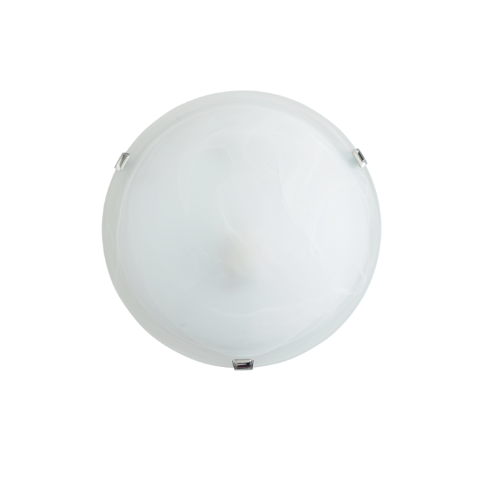ACA Plafoniera ''ALBATRE'' Difoti Gyalini Lefki E27 F30cm XD01300W