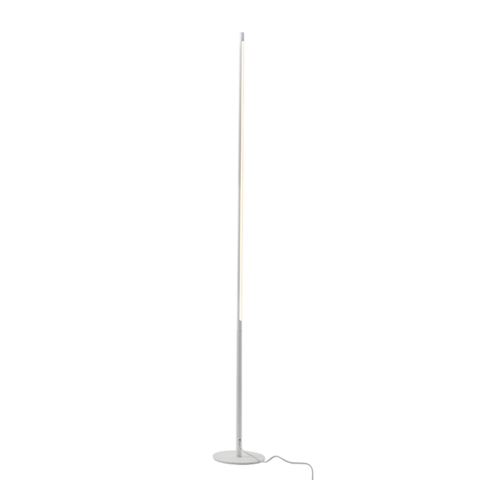 ACA Epidapedio Fotistiko ''AVENUE'' Alouminiou Lefko me LED Thermo Lefko kai Dimmer Afis F1.8x146cm ZM16LEDF148WH