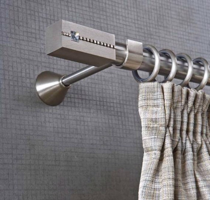 Kourtinoxulo Praga Strass f25 inox by Aslanis