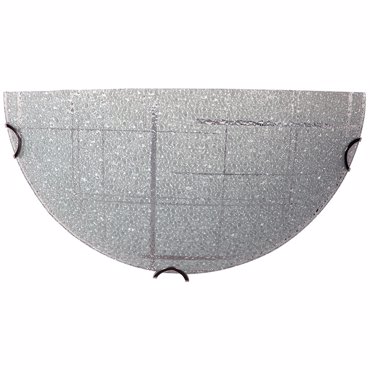 ARlight Απλίκα Τοίχου Γυαλί Wlc 9010-1/2 Λευκή Ε27 8,5Χ30Χ7 0304104