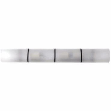 ARlight 3Φωτη Απλίκα Τοίχου Γυαλί Πυρέξ Wlc 191/3 Λευκή E14 6,5Χ44Χ8 0304116