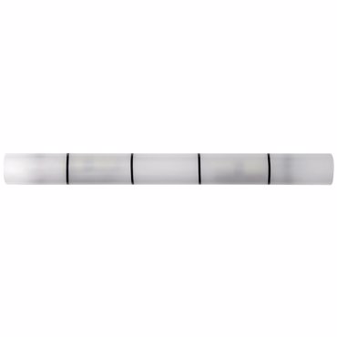 ARlight 4Φωτη Απλίκα Τοίχου Γυαλί Πυρέξ Wlc 191/4 Λευκή E14 6,5Χ60Χ8 0304117