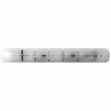 ARlight 3Φωτη Απλίκα Τοίχου Γυαλί Wlc 150/3 Λευκή Ε14 7Χ44Χ7 0304120